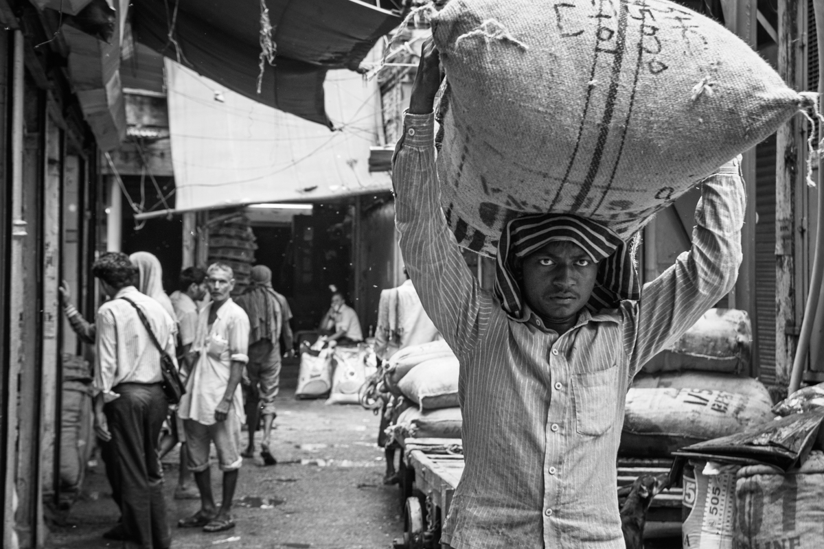 El hormiguero humano de Chandni Chowk (New Delhi Market)