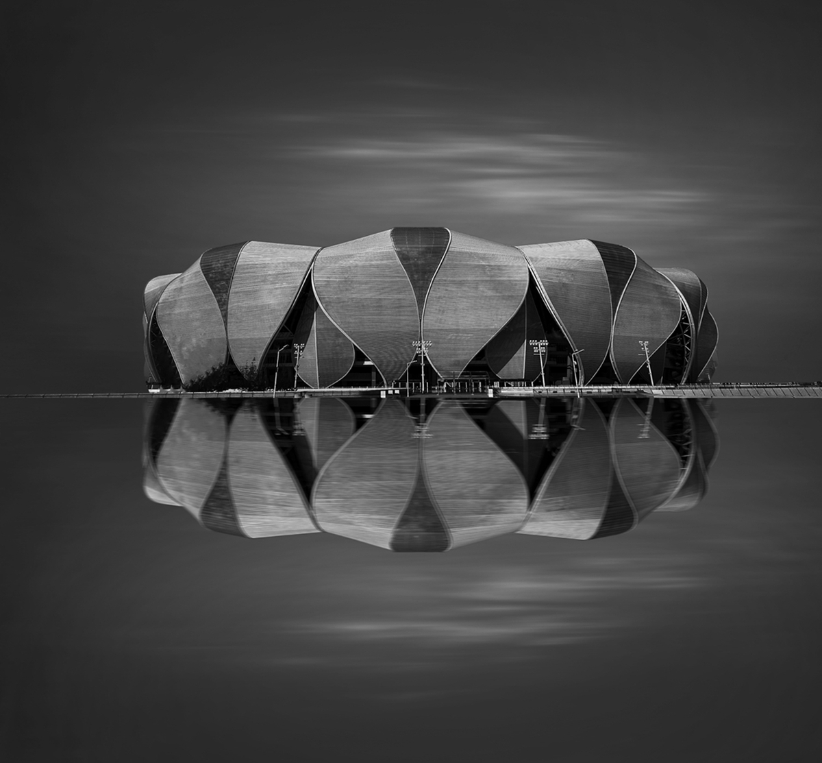 Mirror Reflections of Architecture Charm