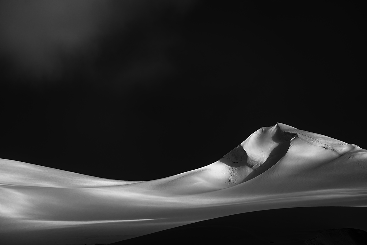 Snow Drift in Antarctica