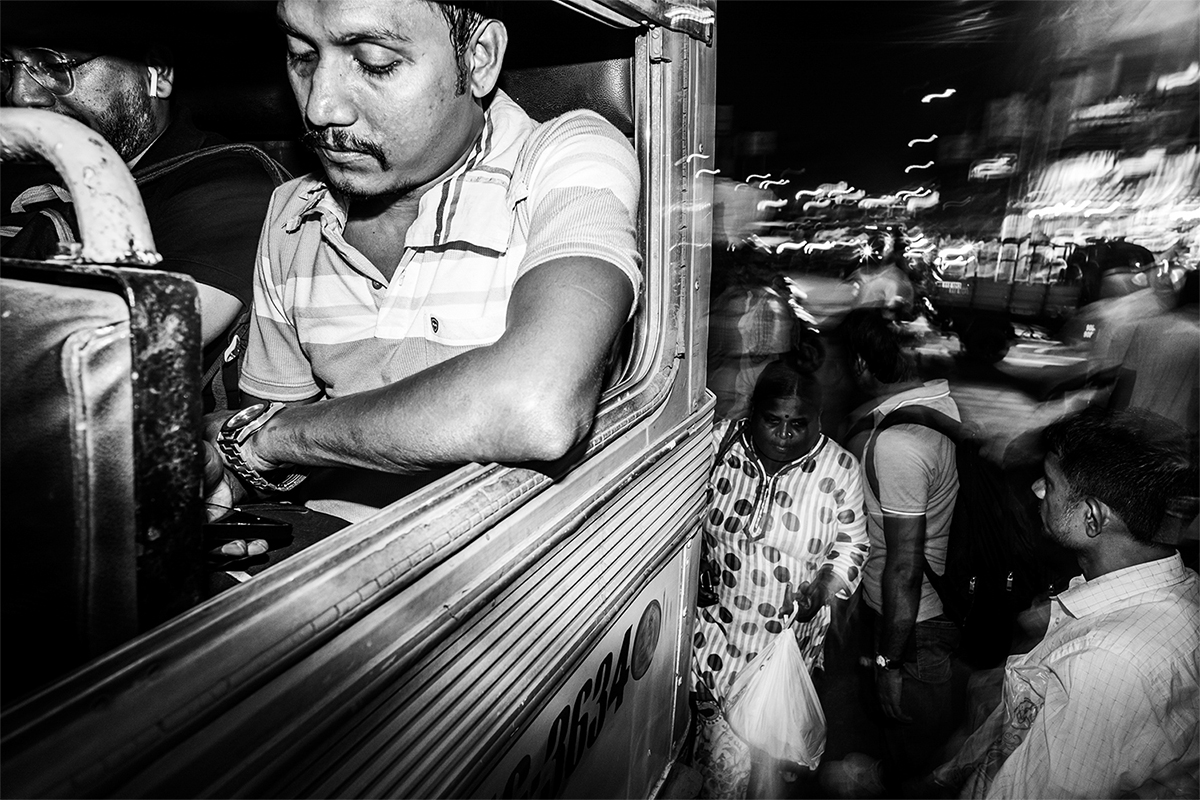 Bus Stop: A Small Stage Where Life Flows