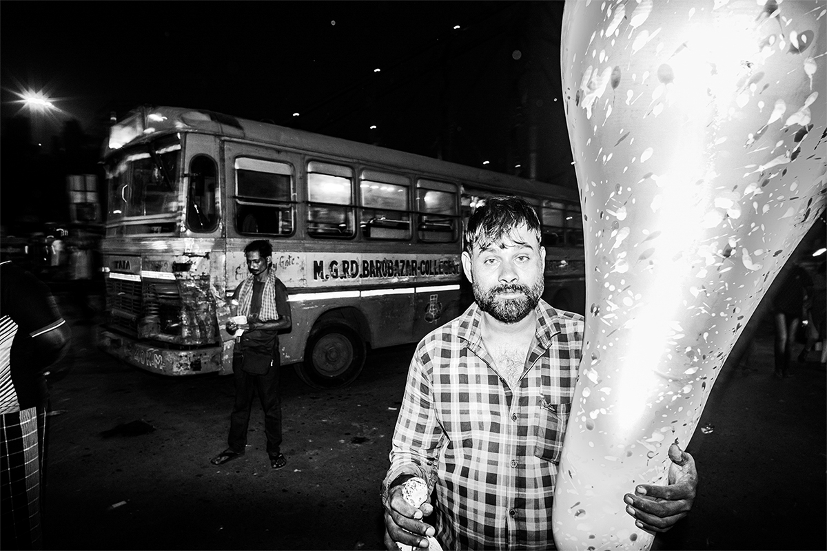 Bus Stop: A Small Stage Where Life Flows