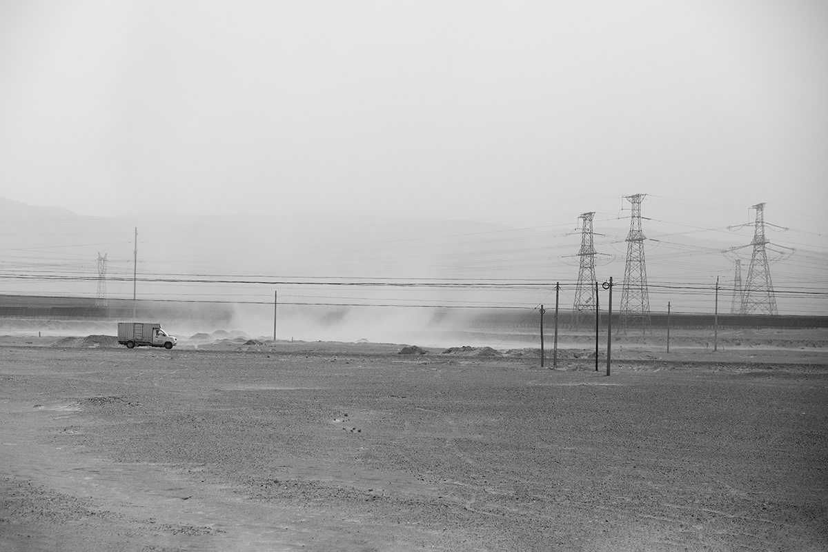 The beauty of a desolate field