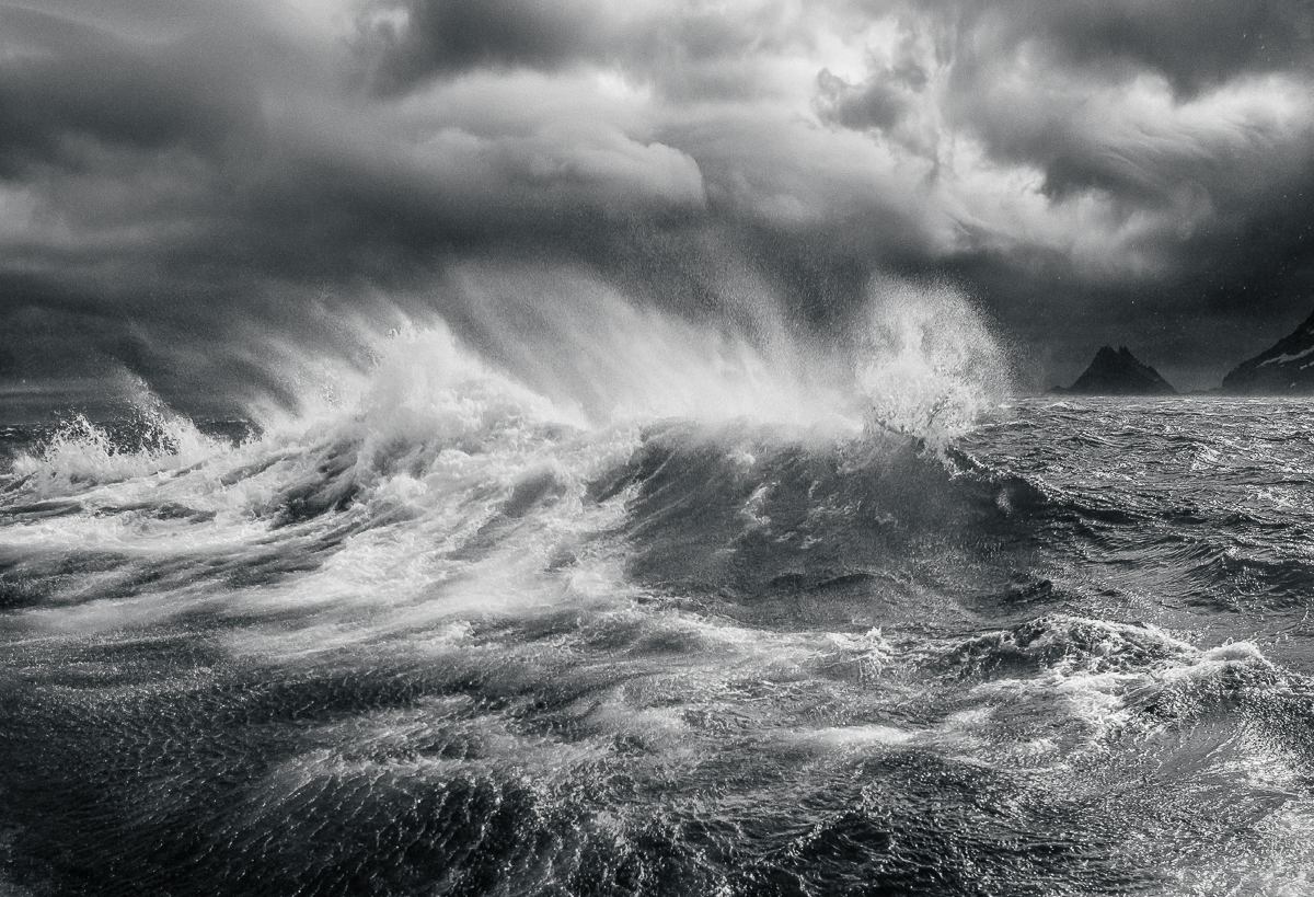 Windswept Waves - Antarctica