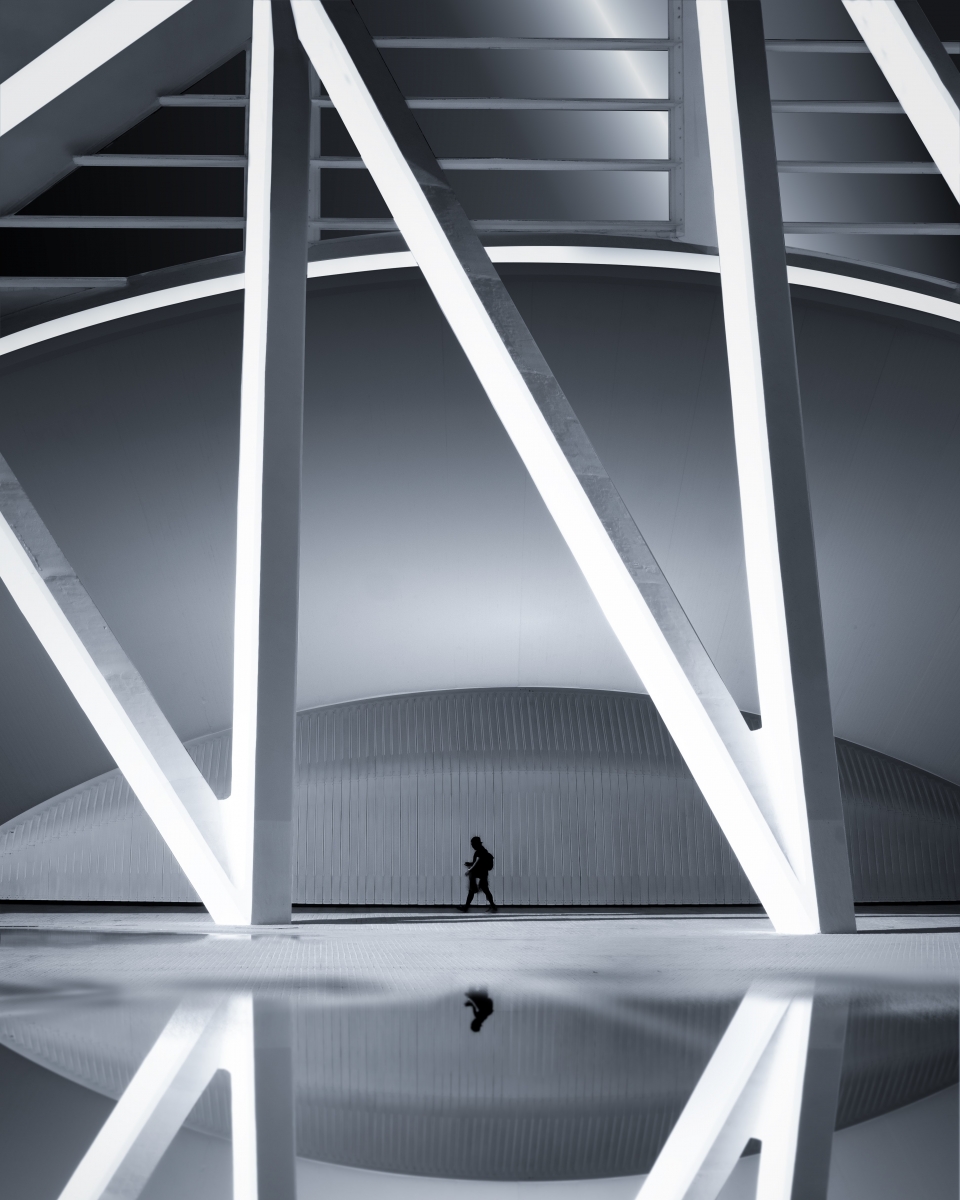 A colourless look at the architects' ideas