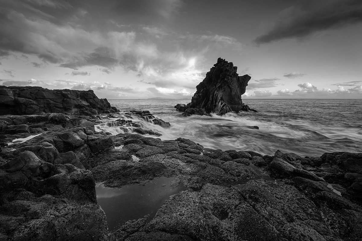 The sea