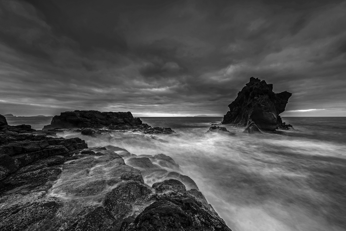 The sea