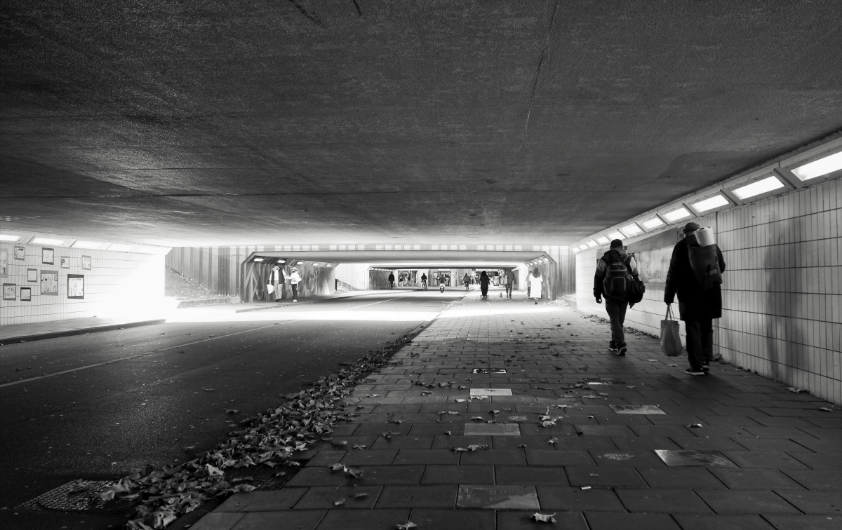 A look inside the Kruisstraat Tunnel in Eindhoven
