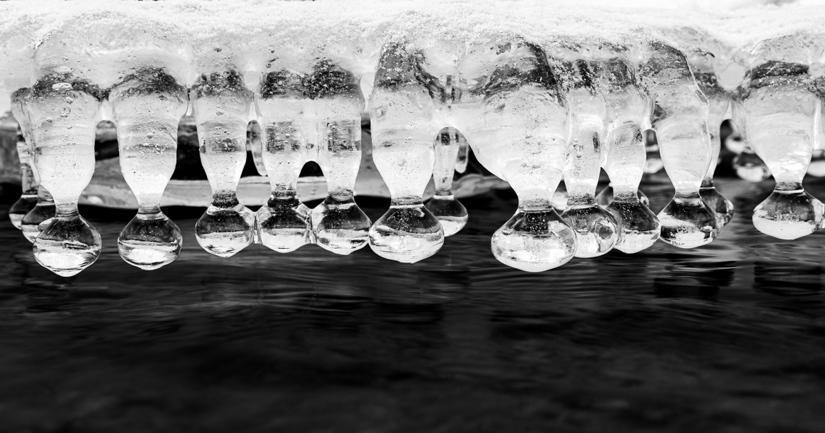 Between Two Waters: Fragments of Frozen Rivers