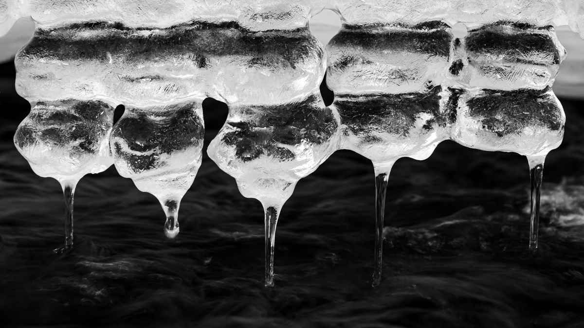 Between Two Waters: Fragments of Frozen Rivers