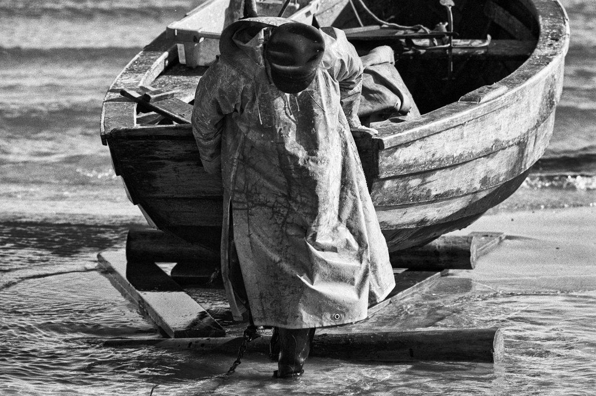 Sustainable fishing, but hard work