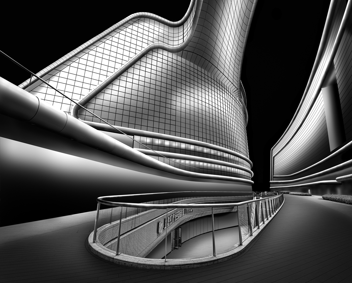 Arquitecura, luces y formas.
