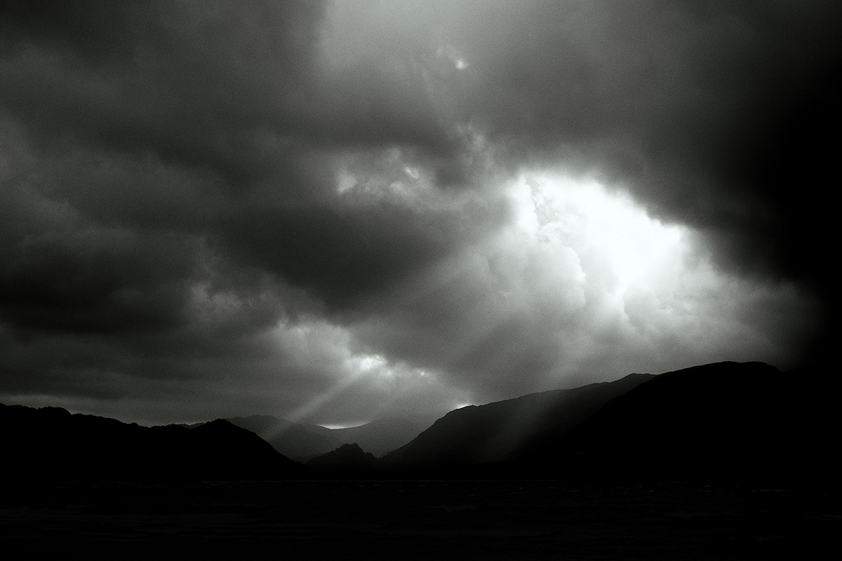 The Lake District: Forgoing the color.