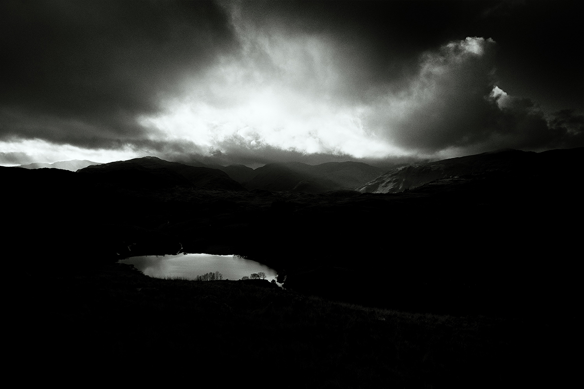 The Lake District: Forgoing the color.