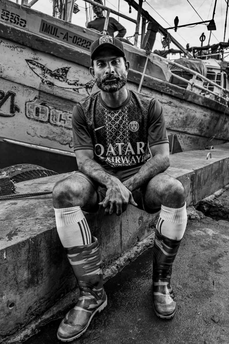  Faces from Negombo Harbor