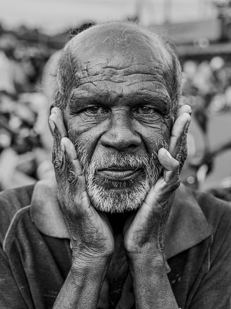  Faces from Negombo Harbor