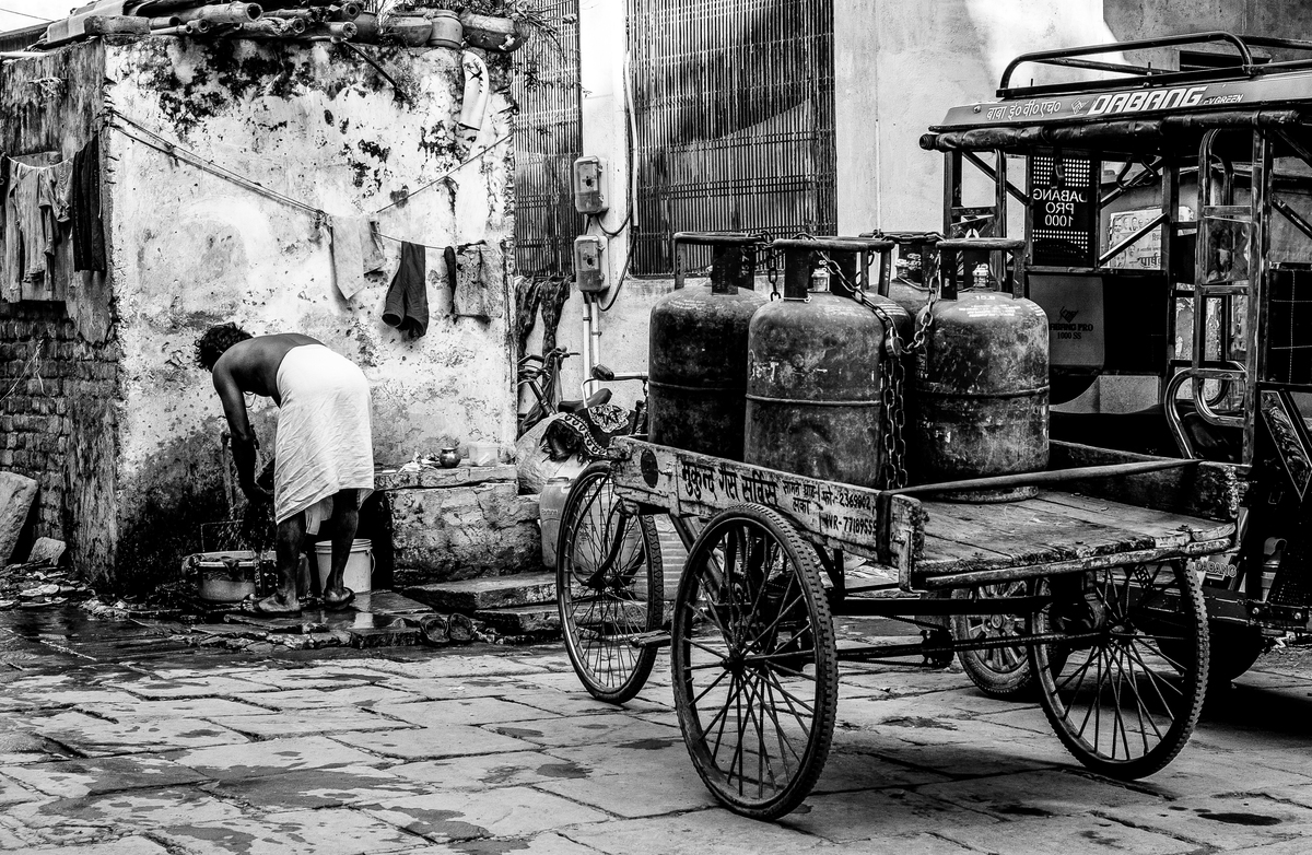 Street life in Varanasi