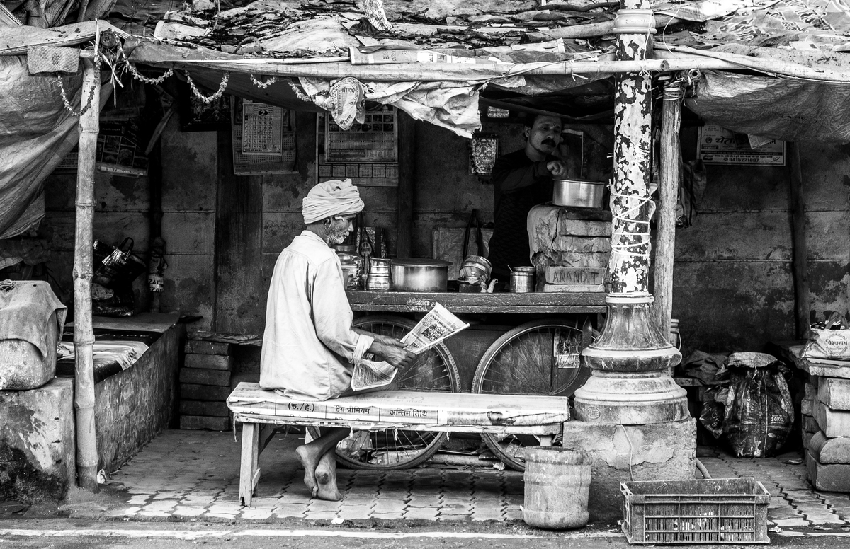 Street life in Varanasi