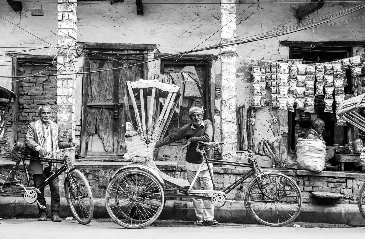 Street life in Varanasi