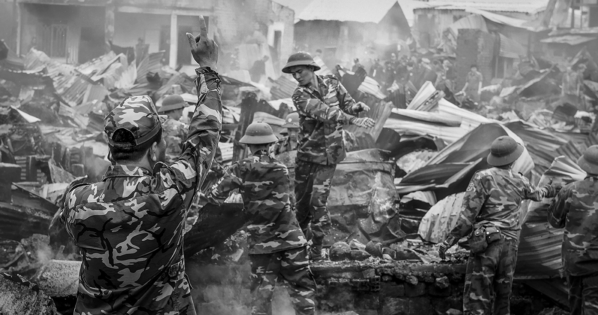 THE EFFORTS OF SOLDIERS IN PEACETIME