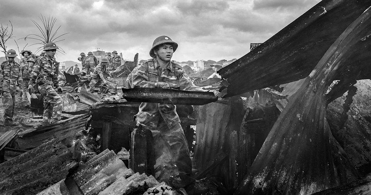 THE EFFORTS OF SOLDIERS IN PEACETIME