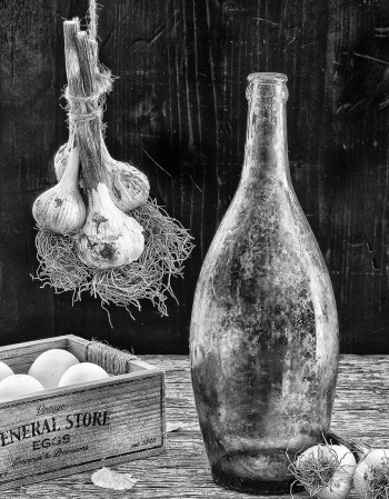 Garlic on a String