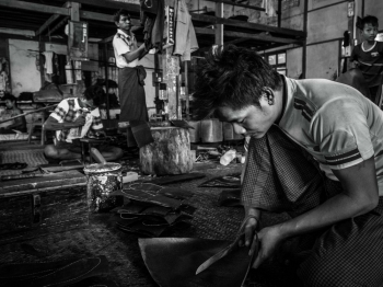 The shoe factory