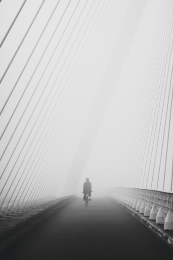 Le pont sur la brume