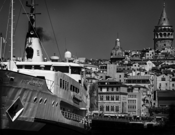 Istanbul Ferry and City 