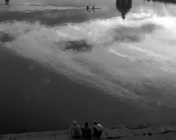 The Garonne river in Toulouse