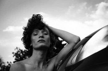 On The Ground At Dusk