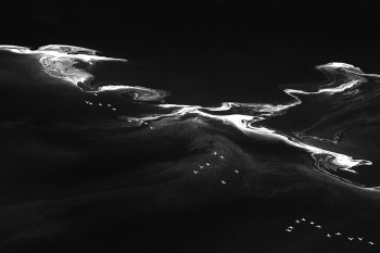 Aerial photography of Maigandi Lake