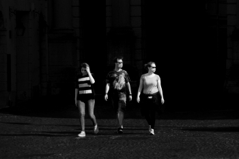 walking in pandemia