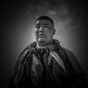 Mongolian wrestlers