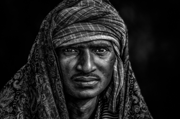 Portraits of Indian man