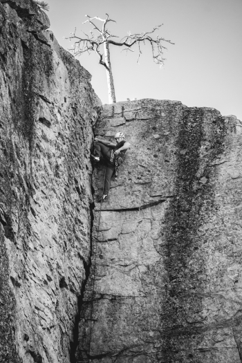Evening Light Upon the Perfect Climb