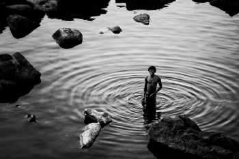 THE RIVER OF HOPE IN AFRICA. GUINEA BISSAU. 