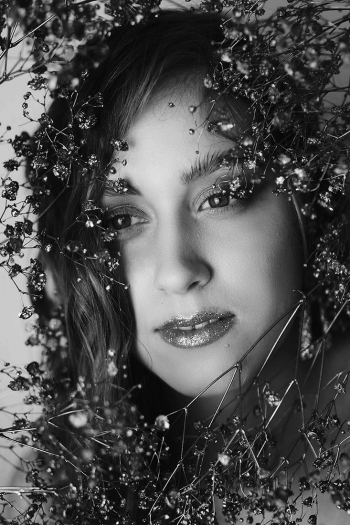 black and white portraits