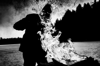 THE HUMAN TORCH