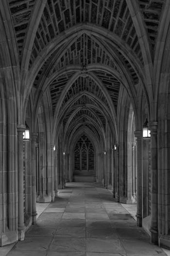Duke University Chapel Hallway.