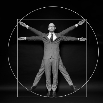 Vitruvian Man of Corporation 