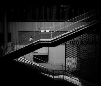 Chartered stairs for him