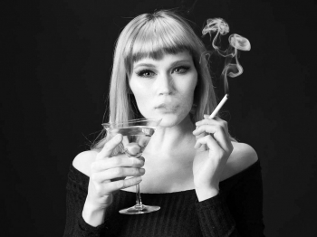 Emily Smoking