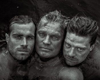 of father and sons