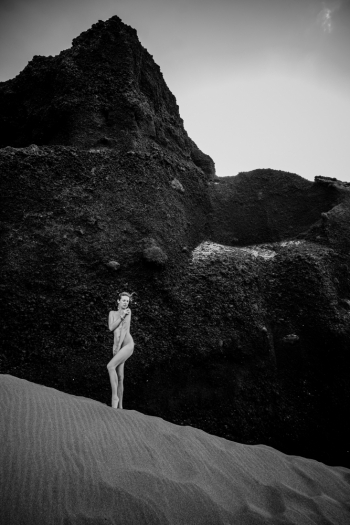 Black sand