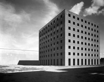 Extension of San Cataldo cemetery by Aldo Rossi (1971), Modena, Italy