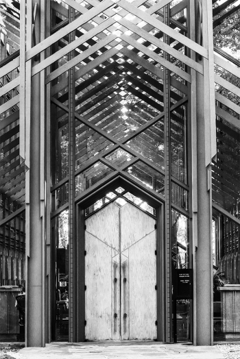 Thorncrown Chapel--Subtlety of Shade