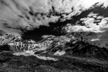 Cryosphere Chronicles: Once Upon A Time In Sagarmatha Sky Glaciers 