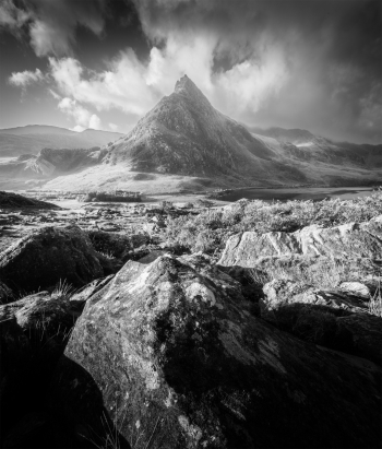 Stunning Tryfan with beautiful glow
