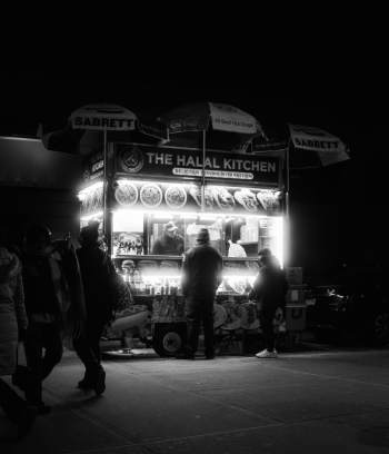 Halal Cart, Night