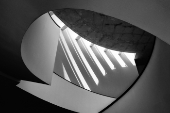 In the Stairwell